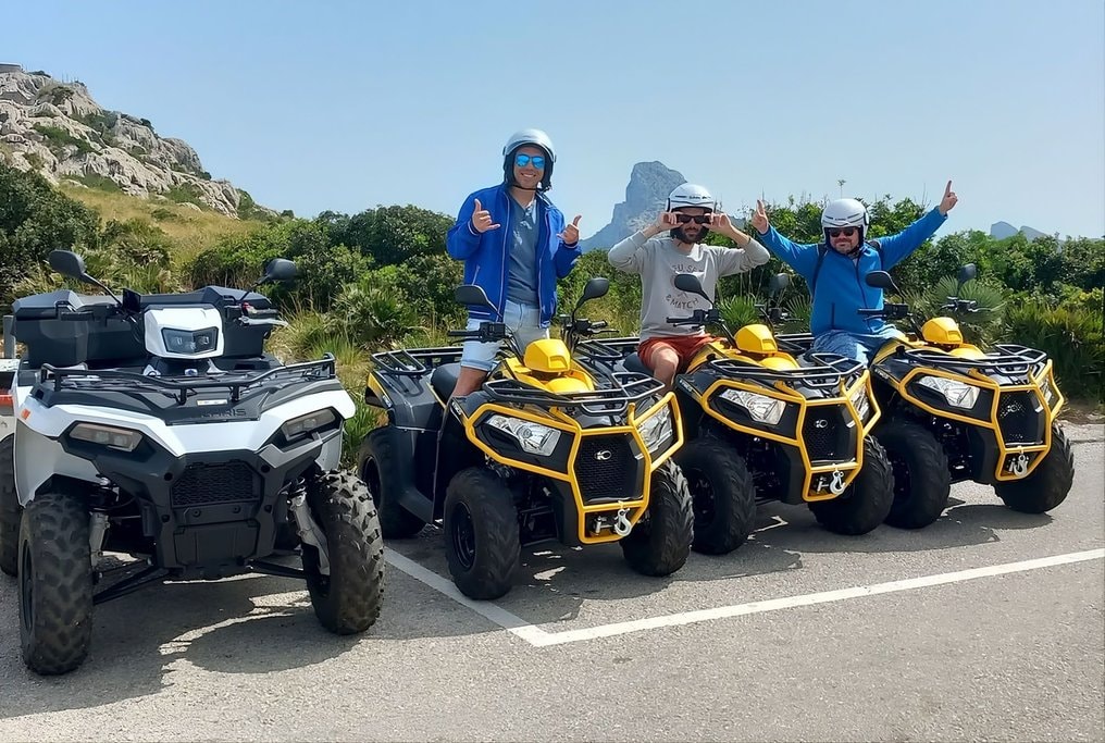 Alcudia Quad Tours for Coast, Mountain and Sunset