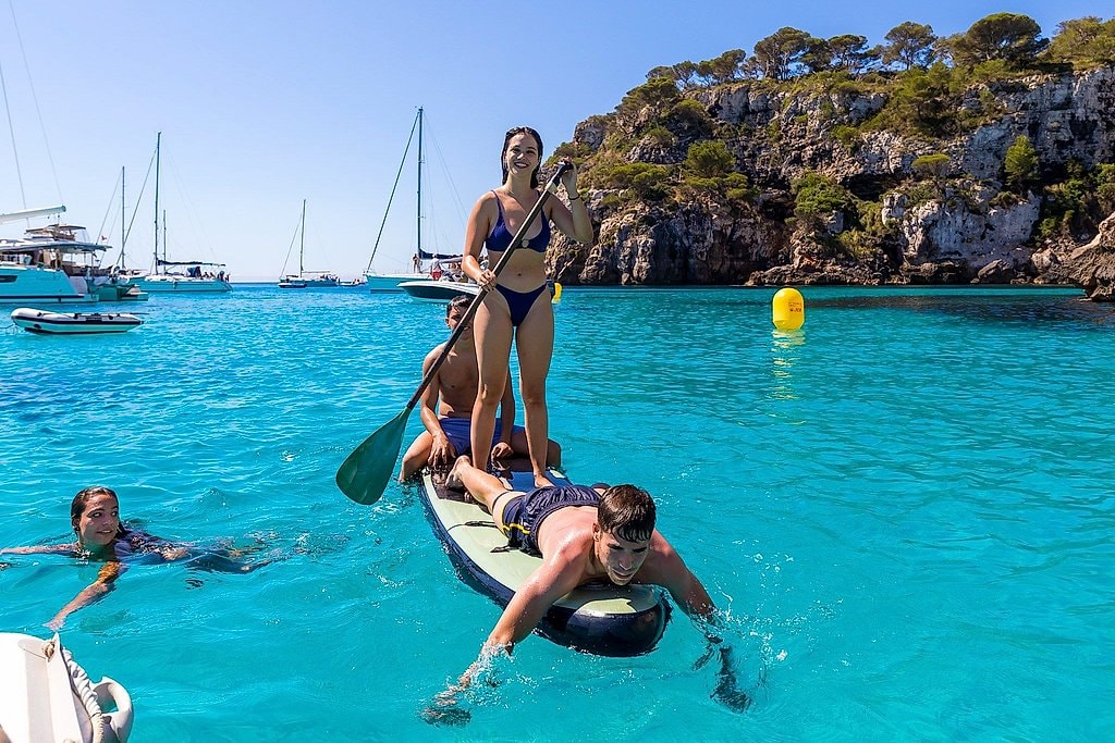 Menorca Sailboat Trip from Cala Galdana