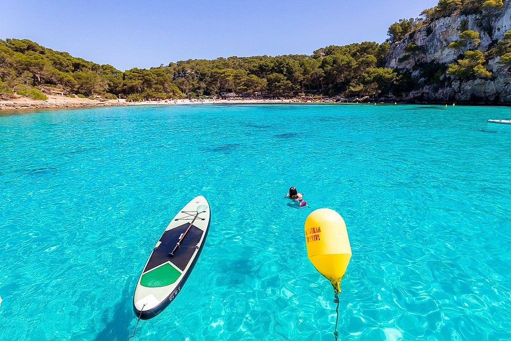 Menorca Sailboat Trip from Cala Galdana