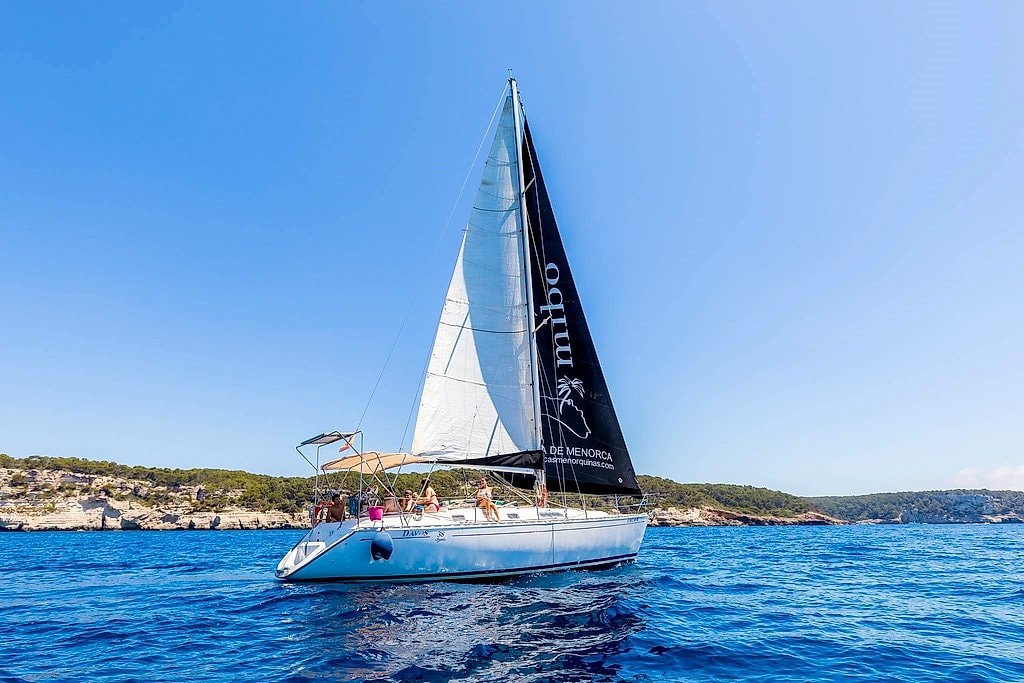 Menorca Sailboat Trip from Cala Galdana