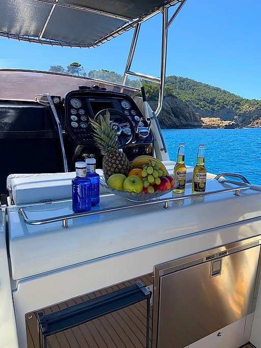 Ibiza 12-Meter Boat Rental with Skipper