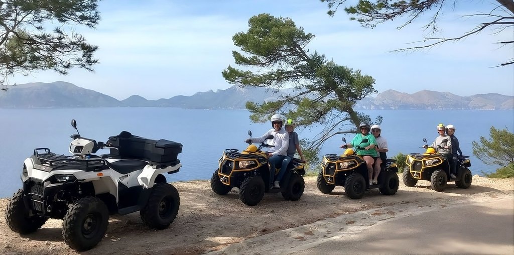 Alcudia Quad Tours for Coast, Mountain and Sunset