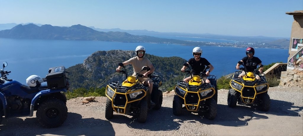 Alcudia Quad Tours for Coast, Mountain and Sunset