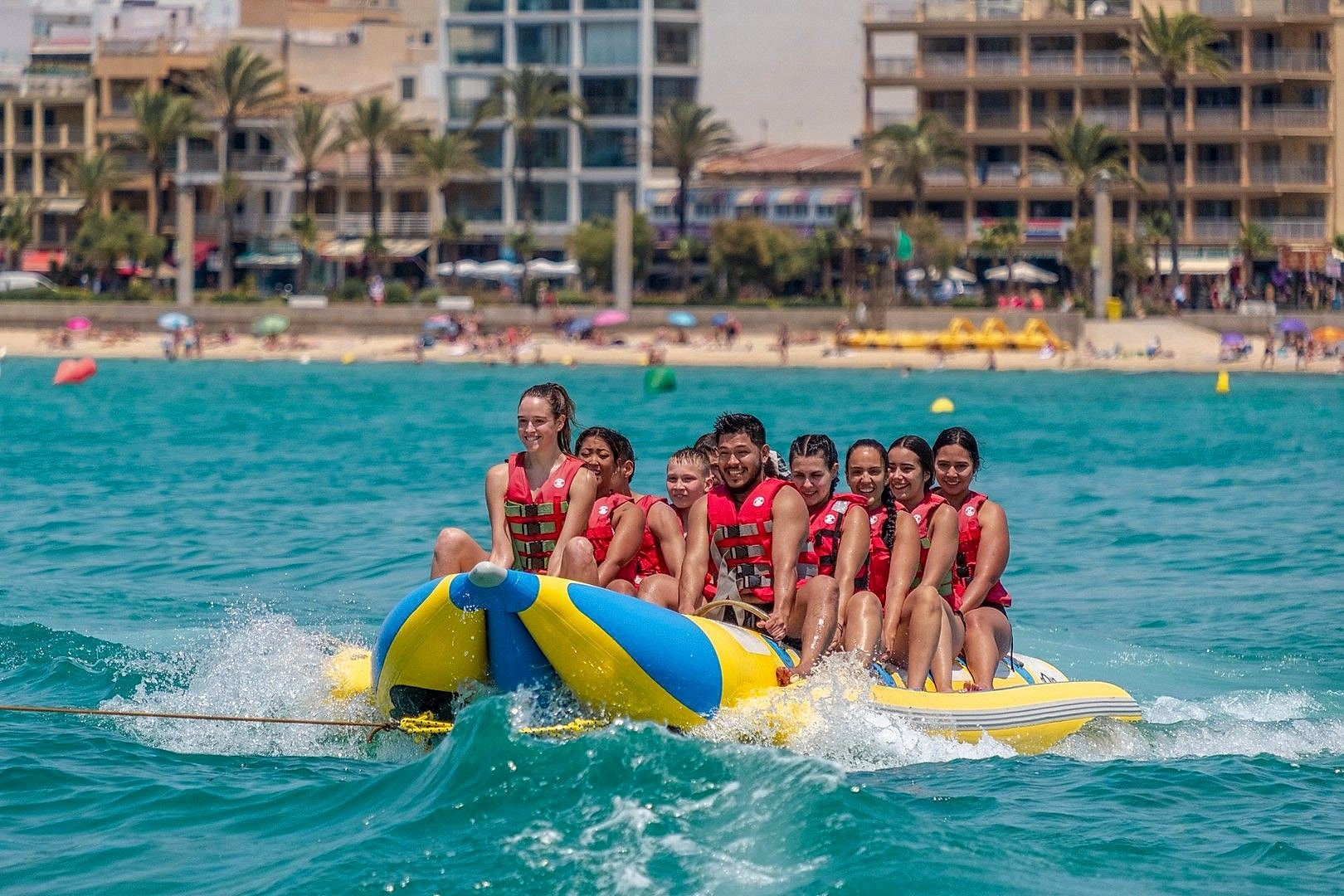 Banana Water Sport in Arenal, Mallorca