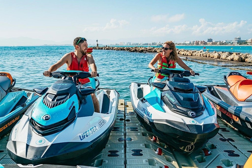 Jet Ski Tour in Mallorca from Arenal