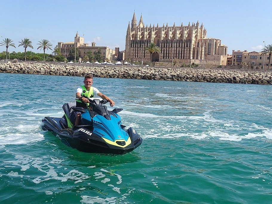 Jet Ski Tour in Mallorca from Arenal