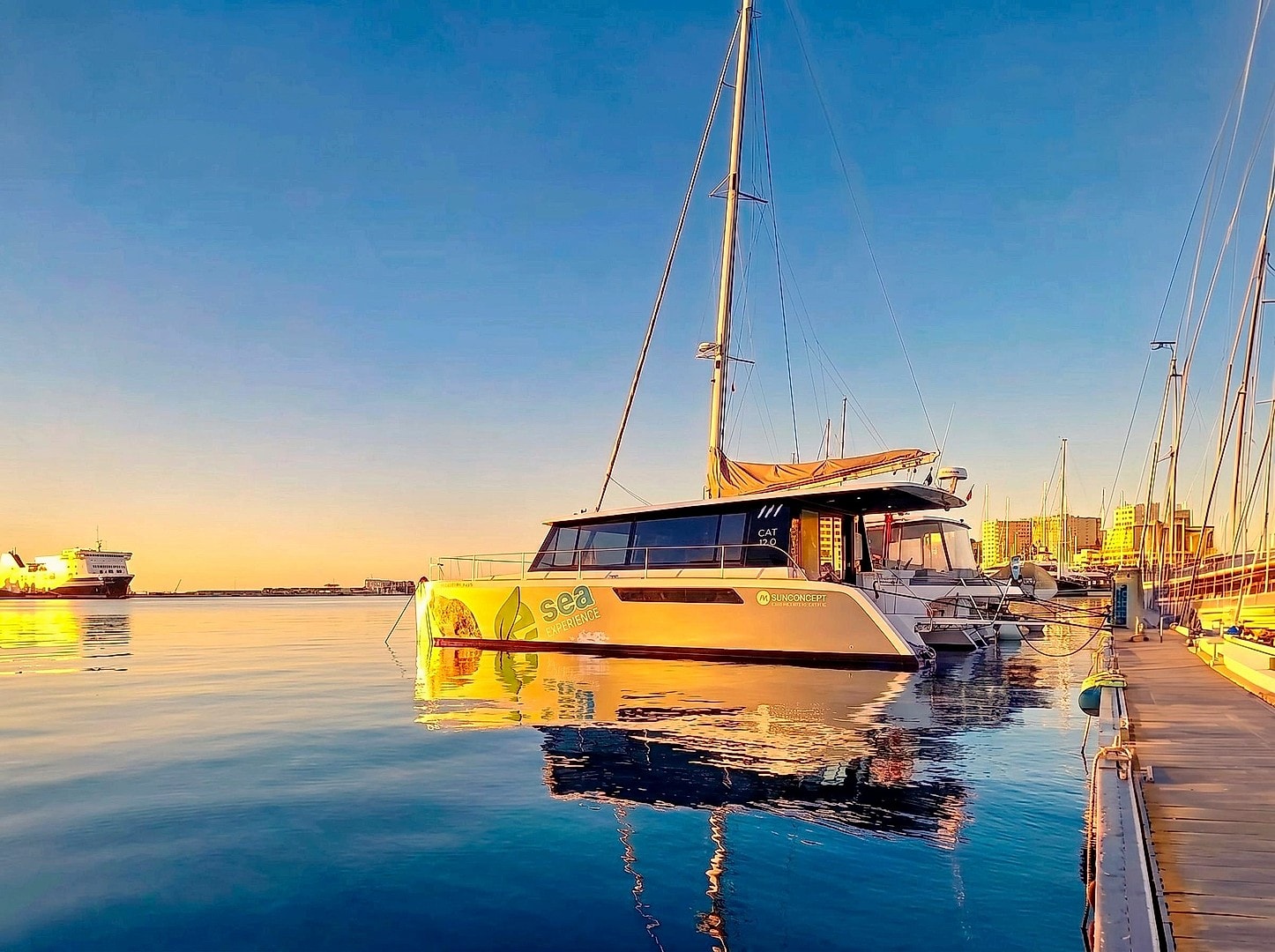Private Solar Catamaran Charter in Palma de Mallorca