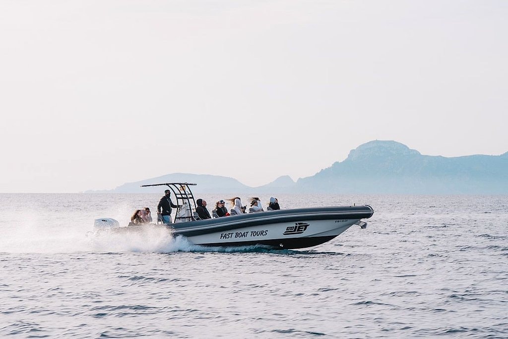 Alcudia Fast Boat Tours for Dolphins and Sunset