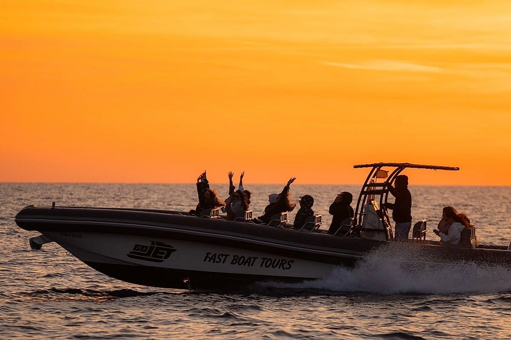 Alcudia Fast Boat Tours for Dolphins and Sunset