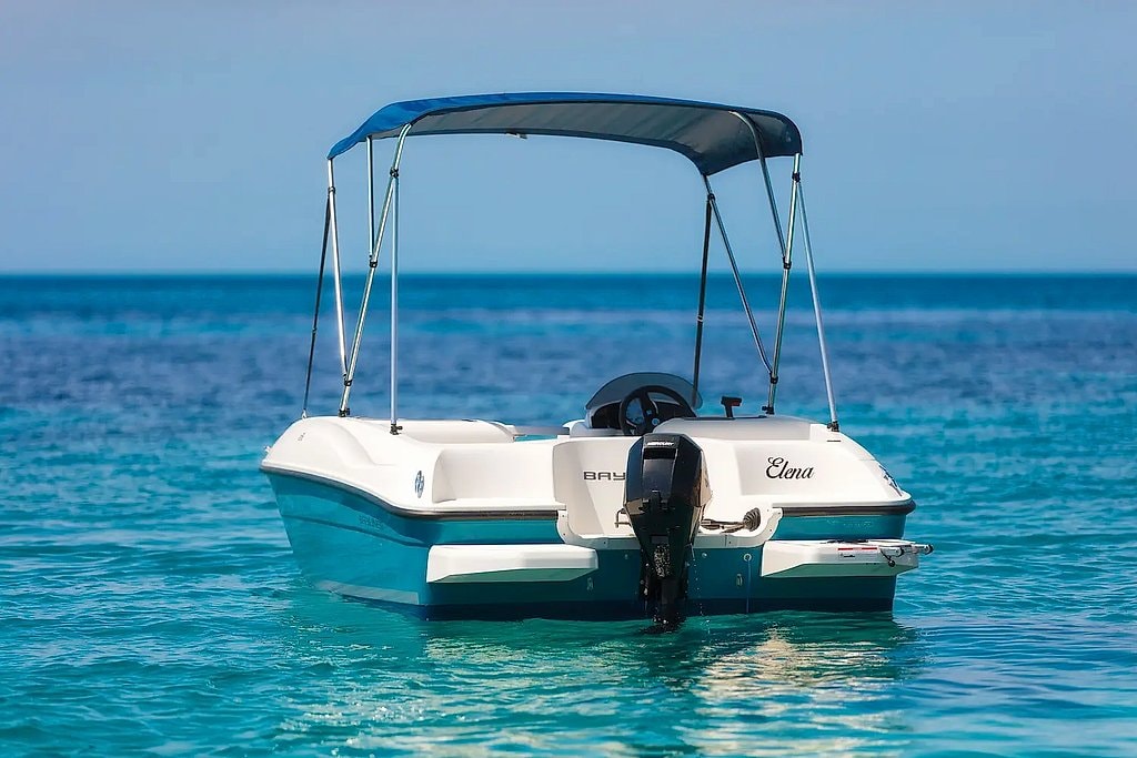 License-Free Boat Rental in Ibiza with Snorkeling & Sunset Option