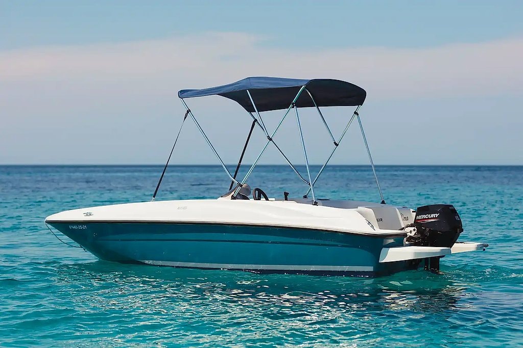 License-Free Boat Rental in Ibiza with Snorkeling & Sunset Option