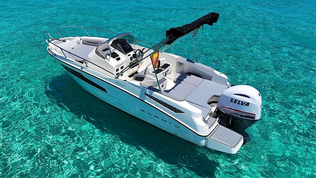 Ibiza Karnic 601 Boat Rental with License