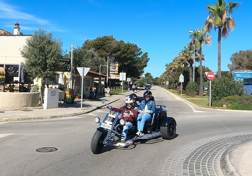 Mallorca Trike Tour on Scenic East Coast Roads