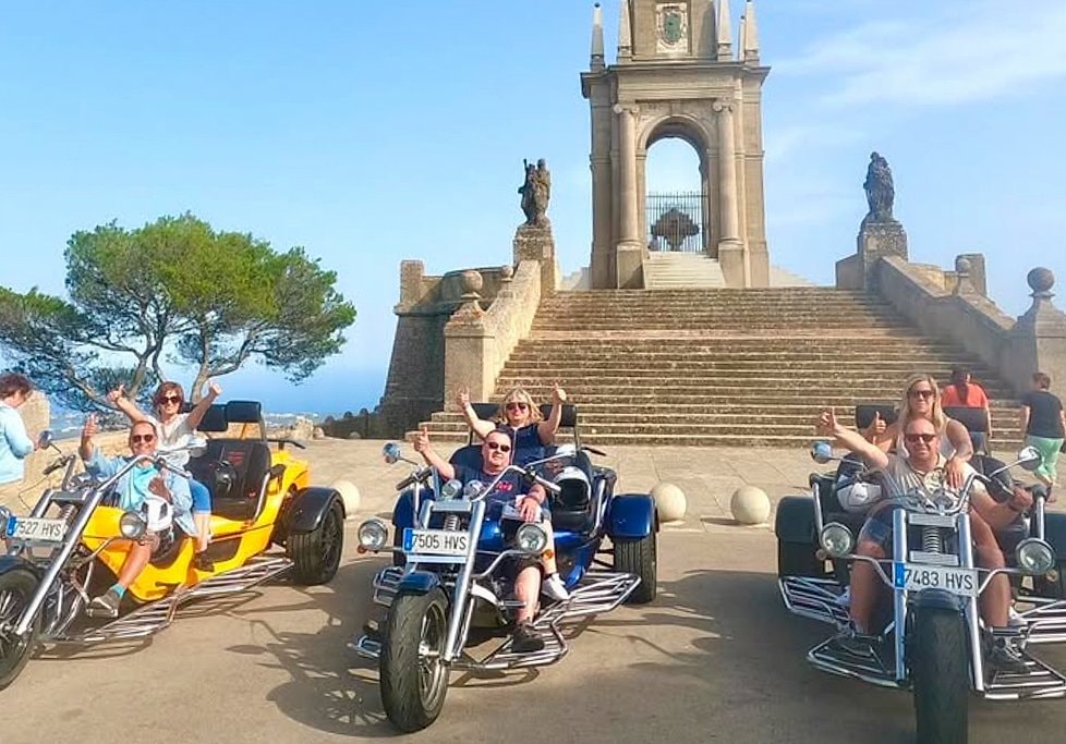 Mallorca Trike Tour on Scenic East Coast Roads