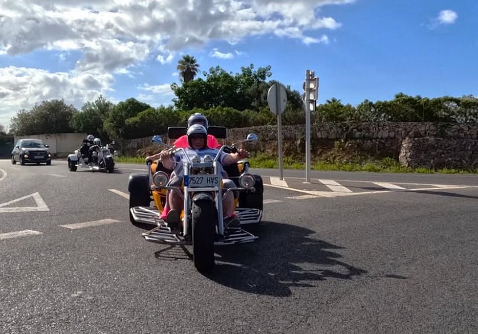 Mallorca Trike Tour on Scenic East Coast Roads