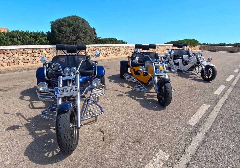 Mallorca Trike Tour on Scenic East Coast Roads