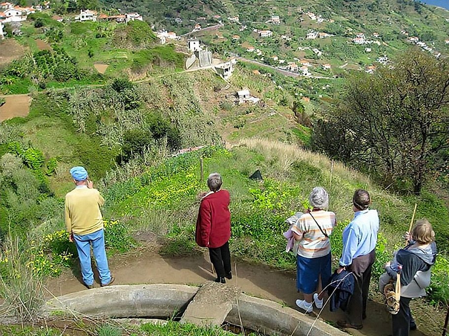 Levada do Castelejo Waterfall Walk in Madeira