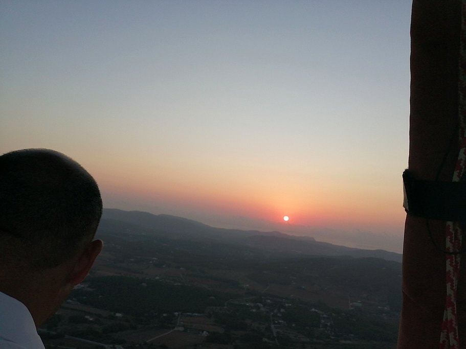 Early Morning Hot Air Balloon Flight in Ibiza