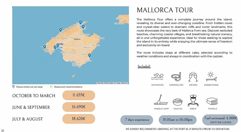 Private Boat Charter Mallorca Yacht Routes